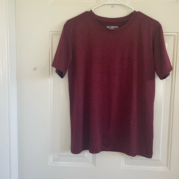 NWOT REAL ESSENTIALS Men’s Super Stretchy Four colors T-Shirts Size S - Picture 3 of 10
